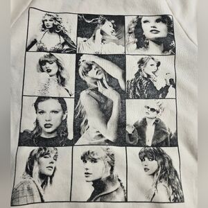 Taylor Swift The Eras Tour Hoodie Small Cream